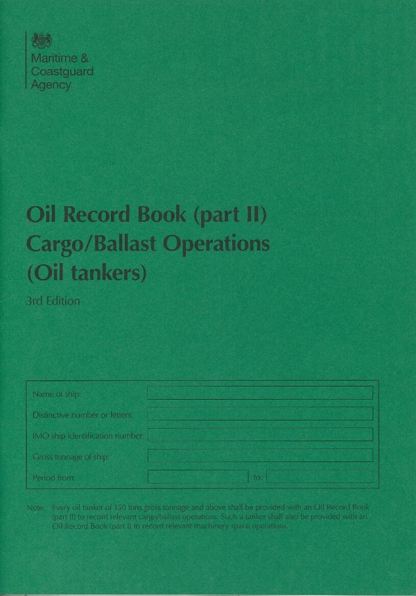 OIL RECORD BOOK PART II