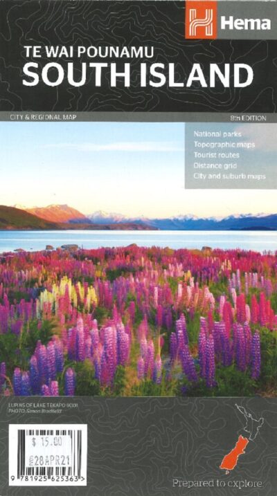 SOUTH ISLAND MAP