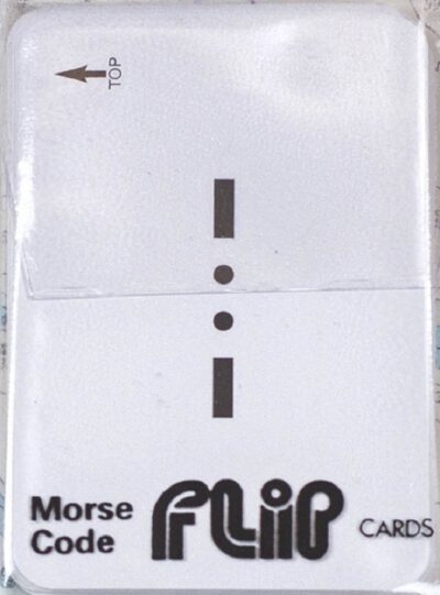 FLIP CARDS. MORSE CODE
