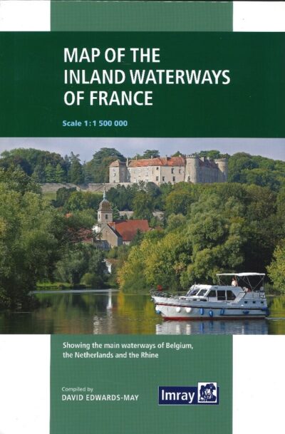 MAP OF THE INLAND WATERWAYS OF FRANCE