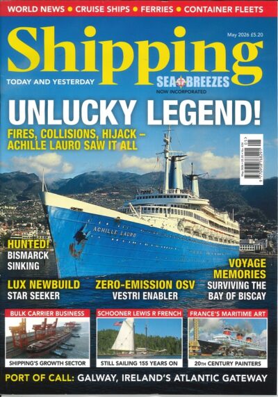 MAGAZINE SHIPPING - TODAY AND YESTERDAY