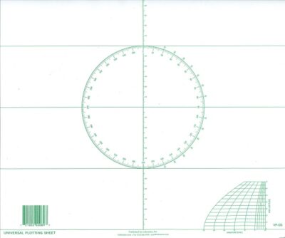 UNIVERSAL PLOTTING SHEETS PAD